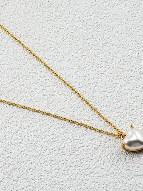 Kate Spade Crystal Heart Necklace